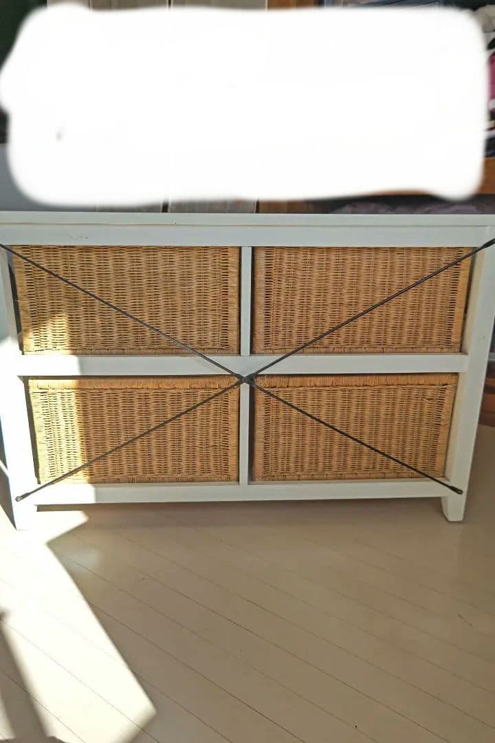 籐ラタンカゴチェスト