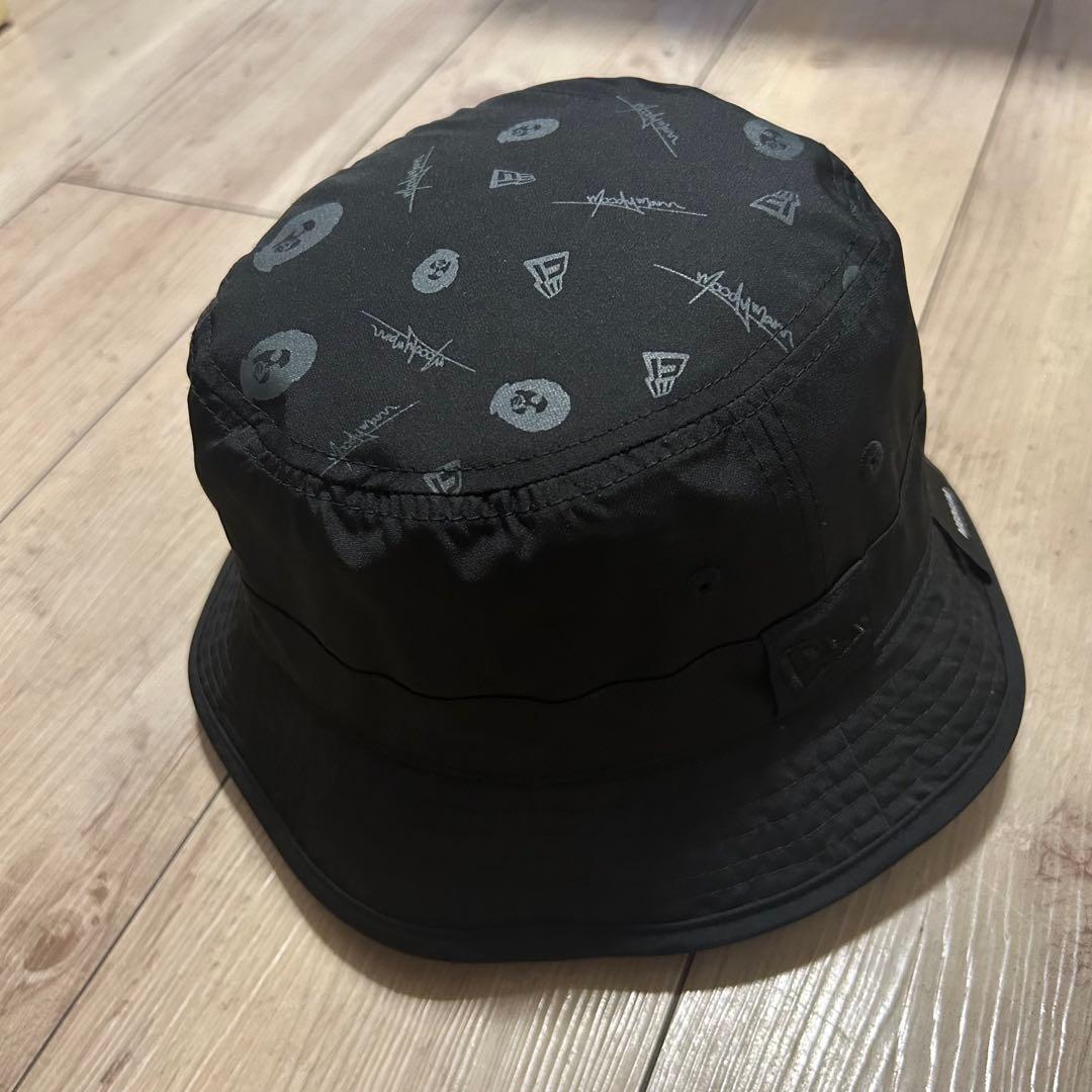 希少 NEW ERA × MOODYMANN コラボ バケットハットMサイズ