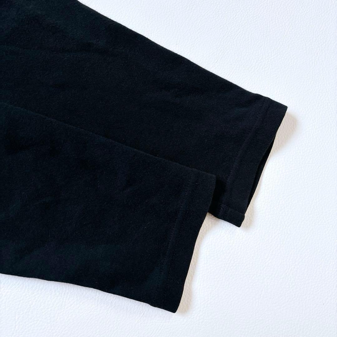 美品♡ブラックピースナウ ジップパーカー コットン ブラック y2k レア M