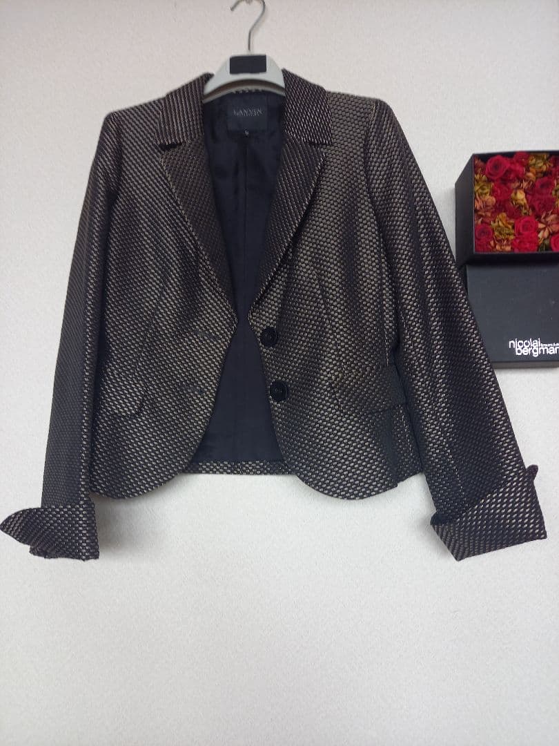 【美品】LANVINランバンワンピース．スーツ