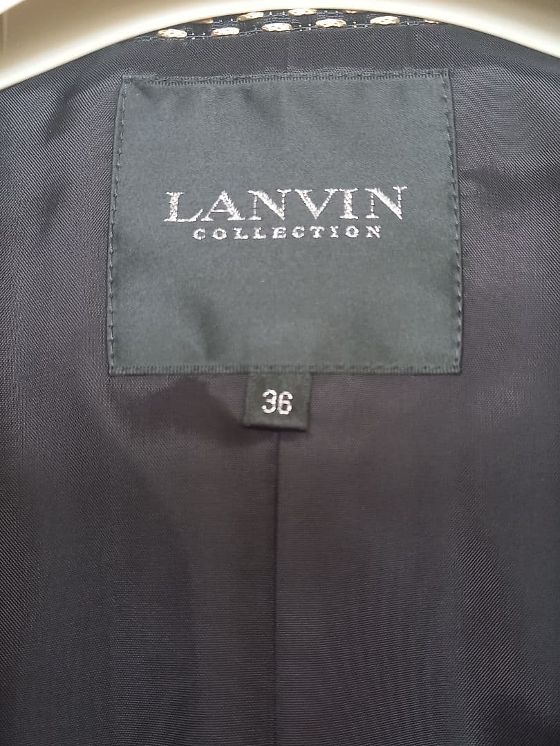 【美品】LANVINランバンワンピース．スーツ