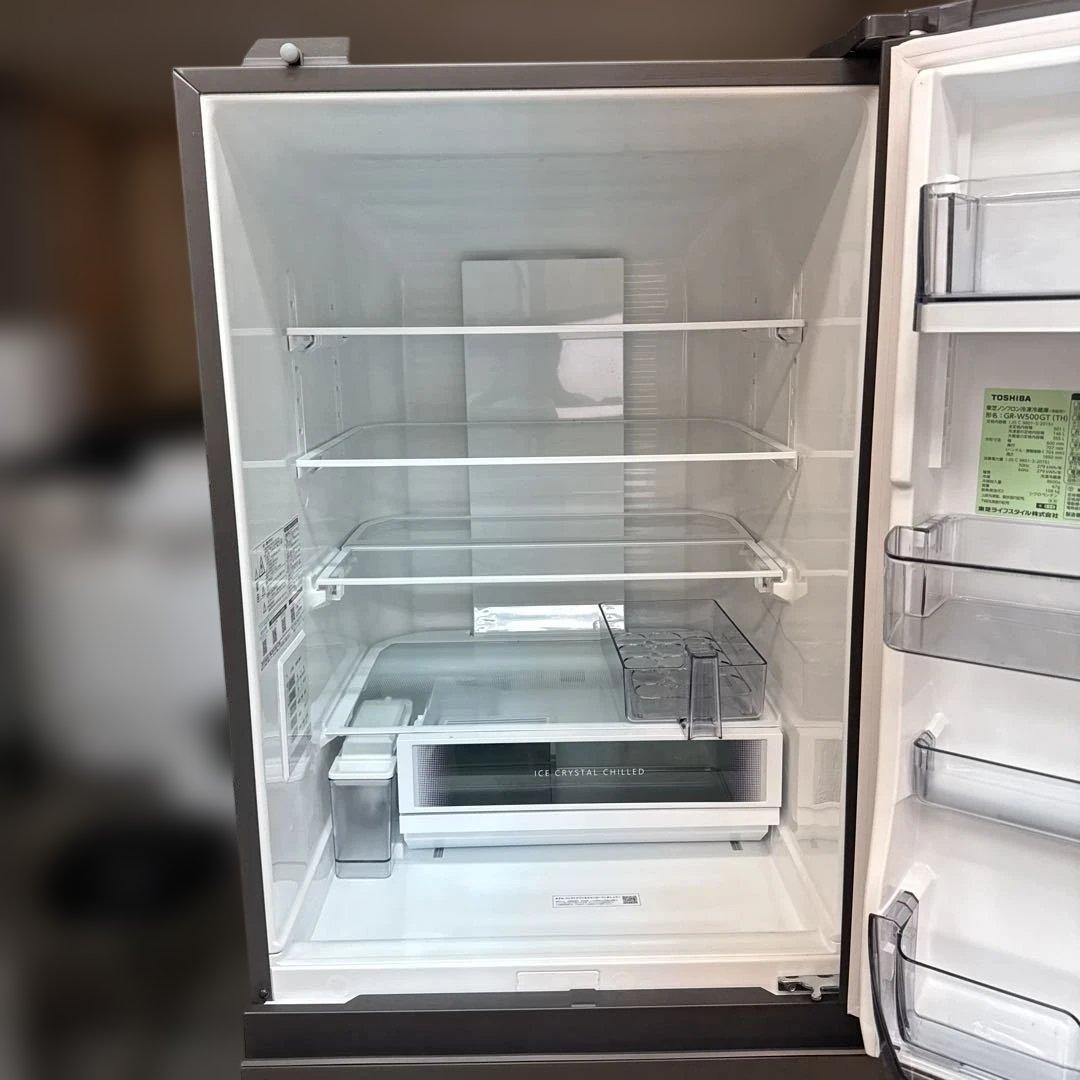 2024年TOSHIBA GR-W500GT (TH) 冷蔵庫 501