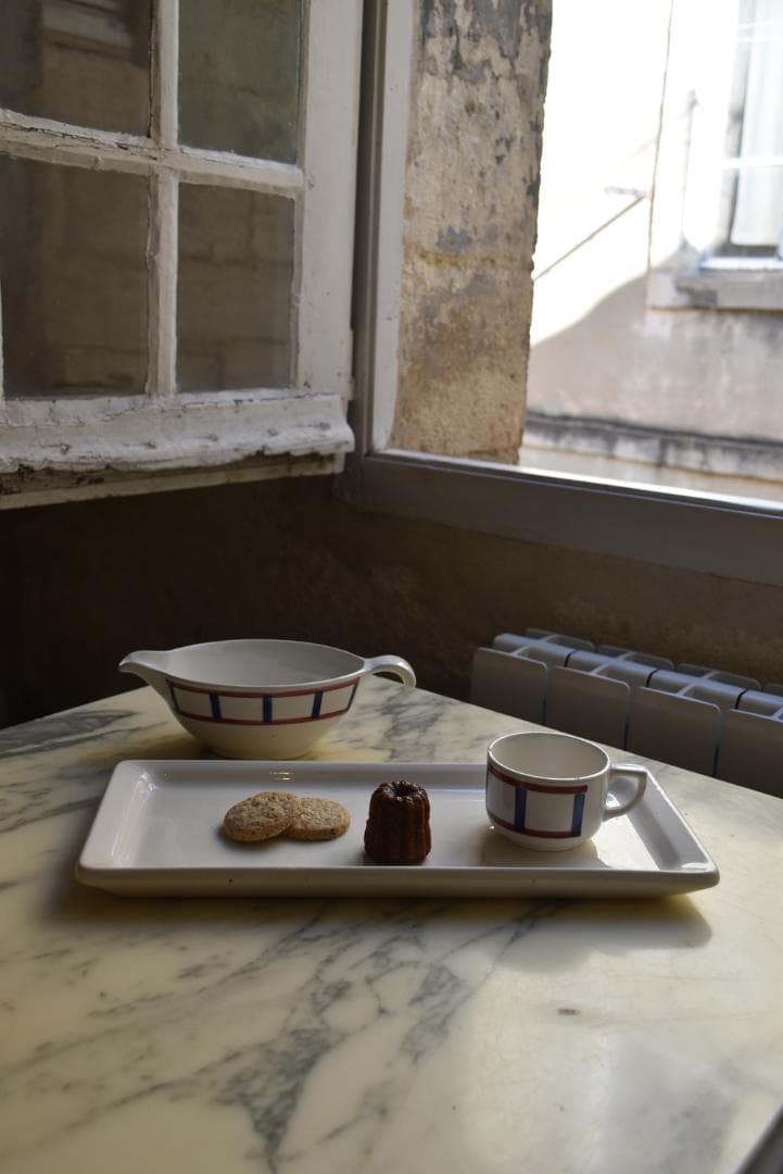 未使用　サルグミンヌ　バスク柄　ピシェ　クレミエ　フランスアンティーク