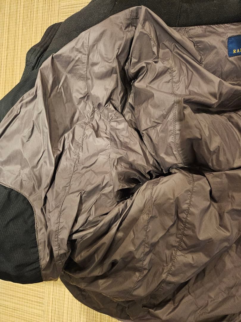 ポロラルフローレン ダウンジャケット ポニー刺繡 ブラック