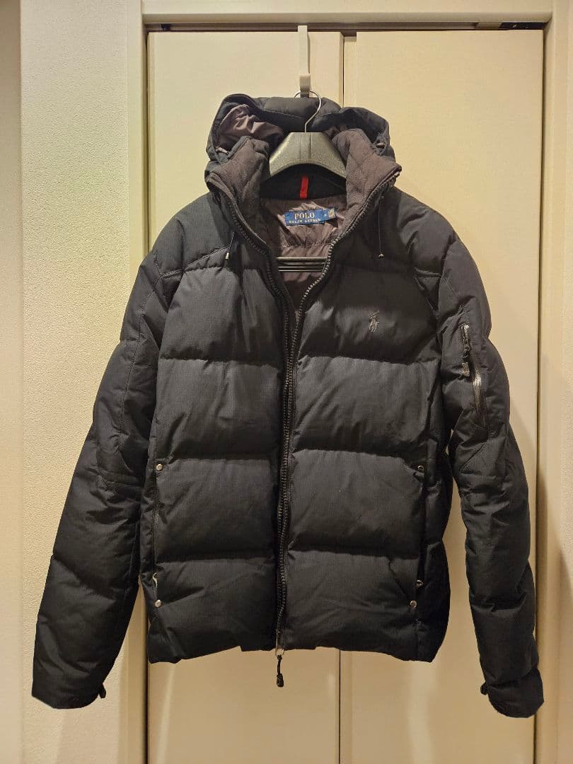 ポロラルフローレン ダウンジャケット ポニー刺繡 ブラック