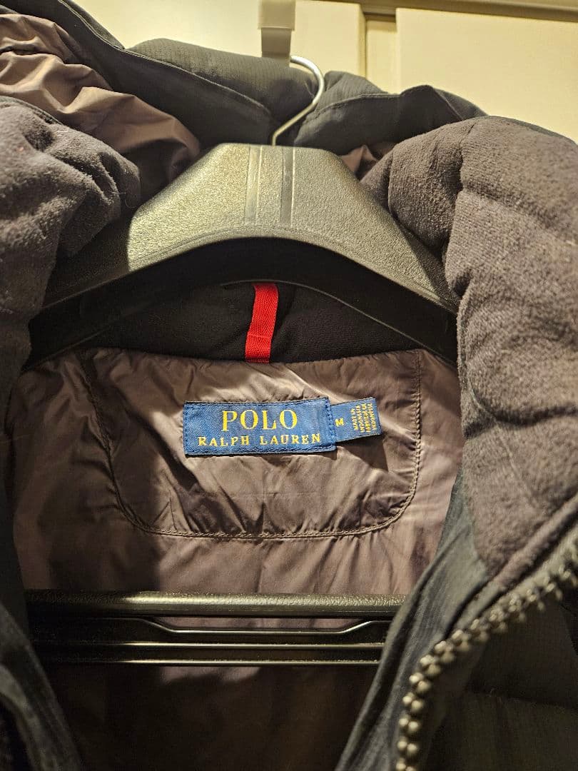 ポロラルフローレン ダウンジャケット ポニー刺繡 ブラック