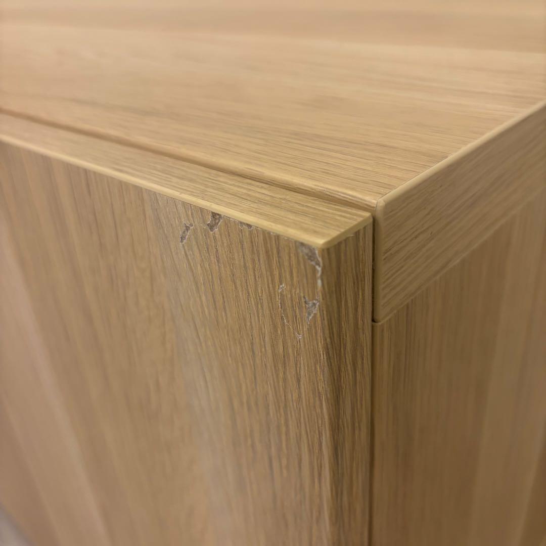 IKEA キャビネット収納 テレビ台 BESTA ベストー オークカラー