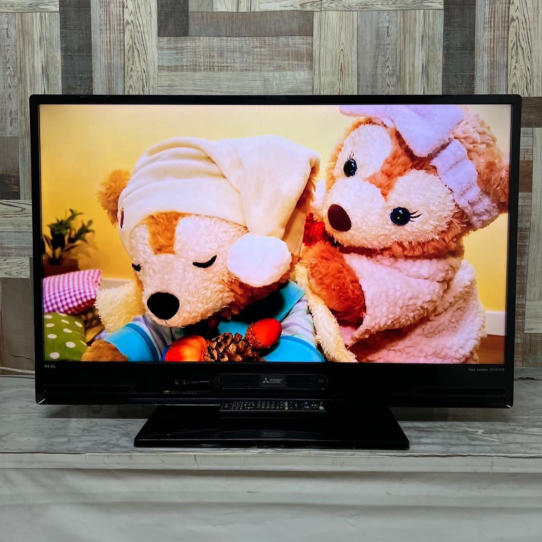 Luisさん専用全国送料込三菱40型ブルーレイHDD付Blu-ray⇄HDDダビ