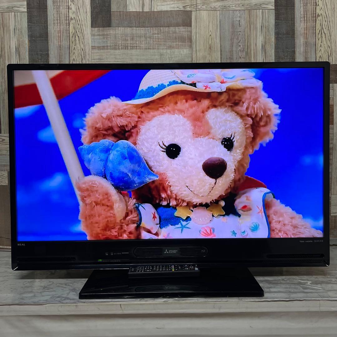 Luisさん専用全国送料込三菱40型ブルーレイHDD付Blu-ray⇄HDDダビ