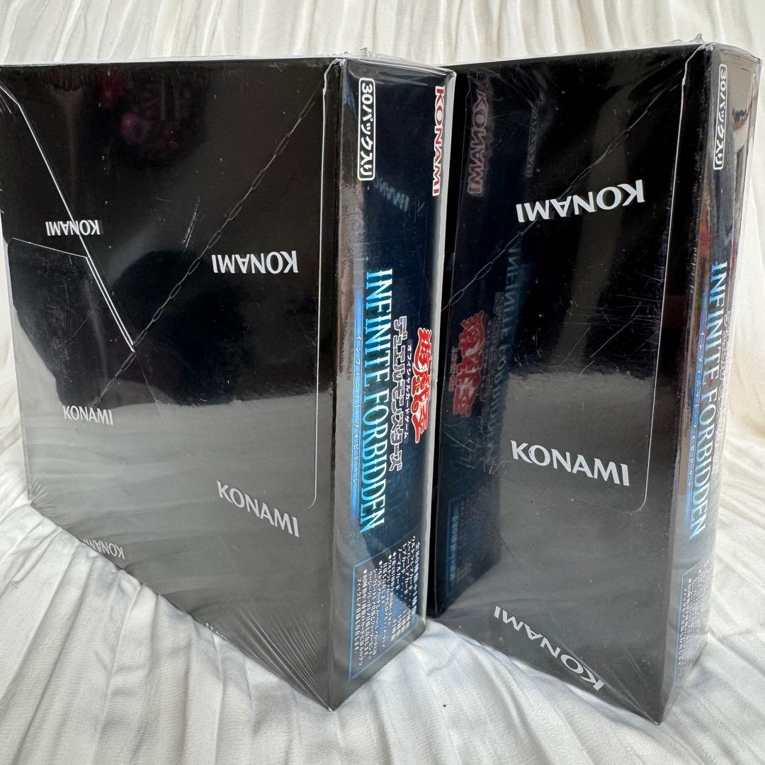 【新品】遊戯王 INFINITE FORBIDDEN +1 未開封 2BOX
