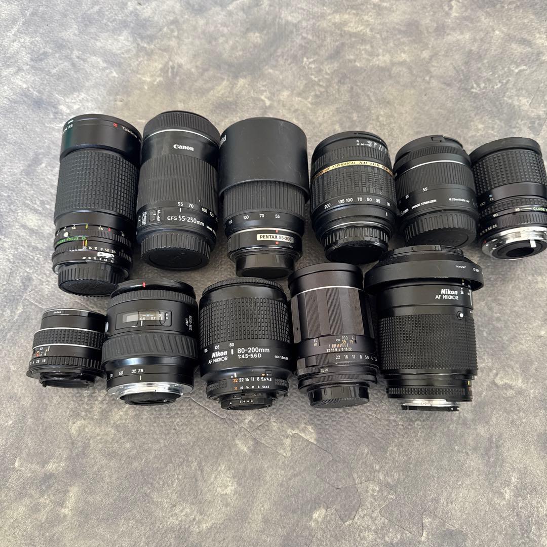 パ*ダ様 デジタル一眼レフカメラ レンズ まとめ売り ジャンク