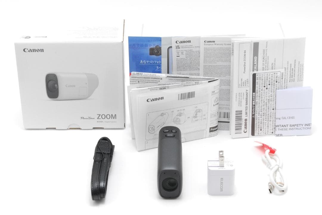 Canon PowerShot ZOOM ブラック キレイ　動作も写りもOK