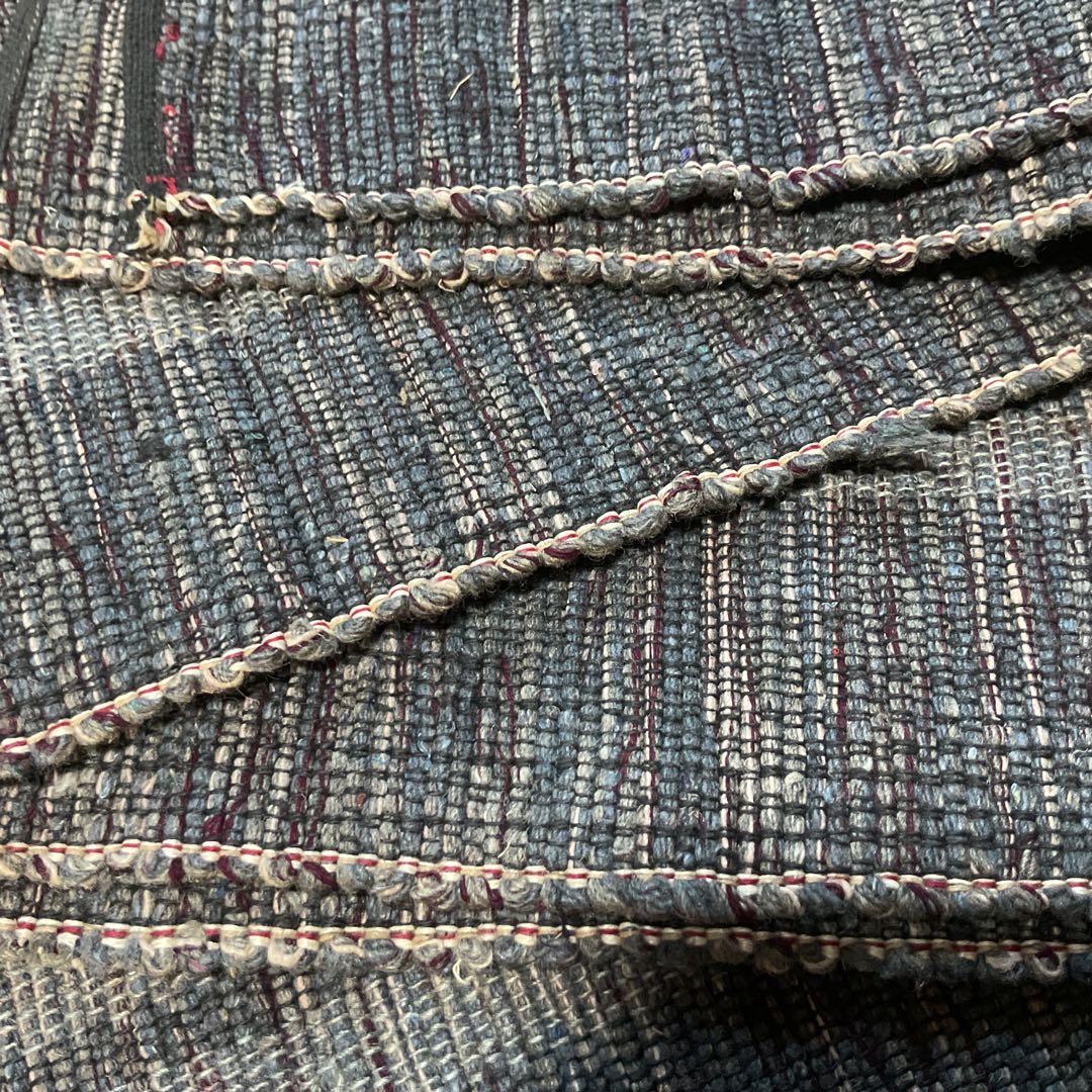 Os523 裂織　半幅帯