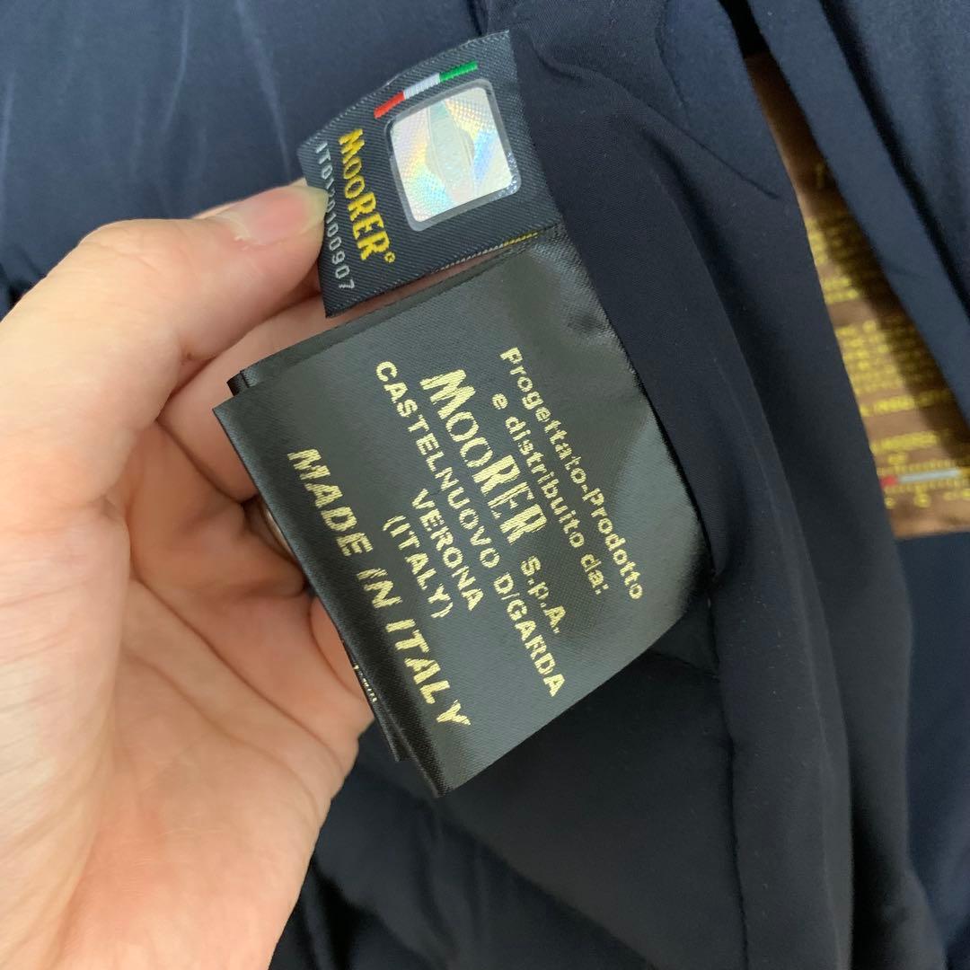 【最終値下げ】MooRER　ムーレー　ダウンジャケット　46　メンズ　イタリア製