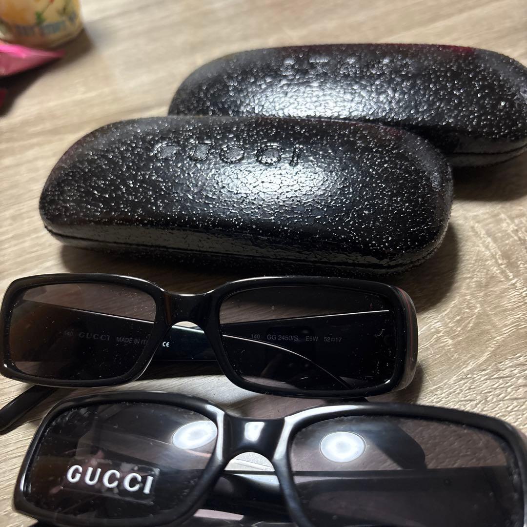 GUCCIサングラス　二つセット