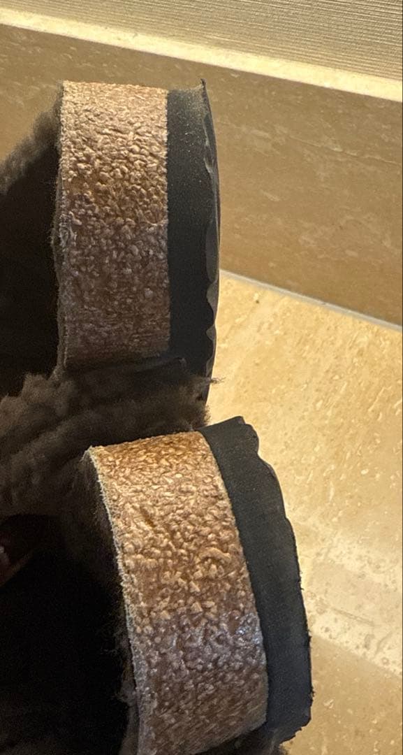 ビルケンシュトック BOSTON BB TEDDY グレー24 箱付き