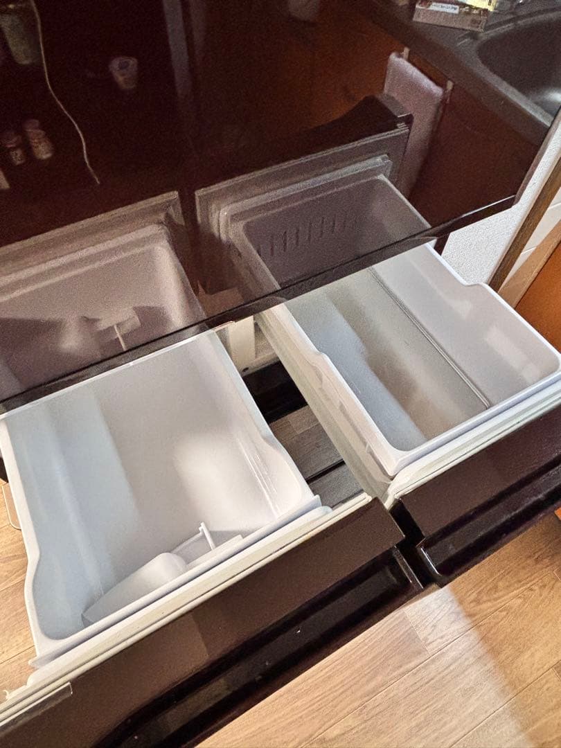 中古 HITACHI R-S4200F 401L 5ドア冷蔵庫