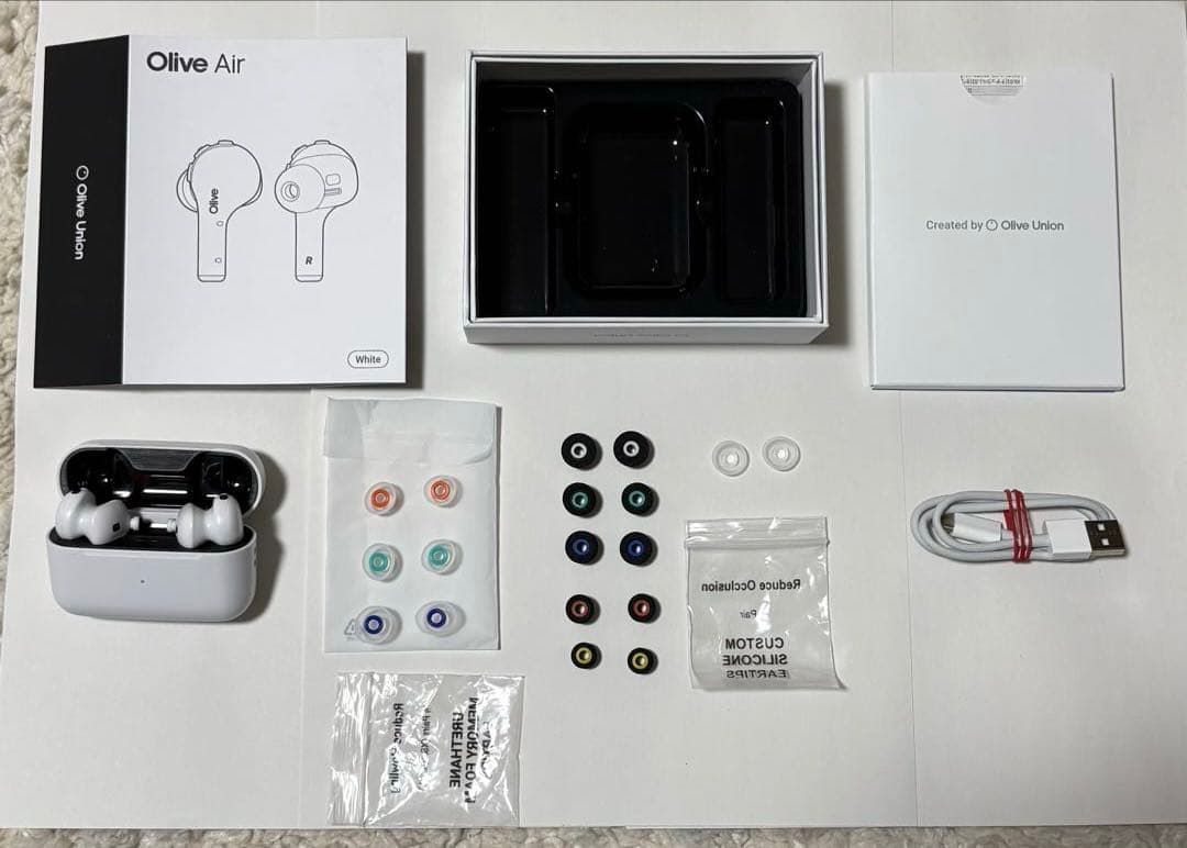 Olive Air ワイヤレスイヤホン　オリーブエアー　集音器