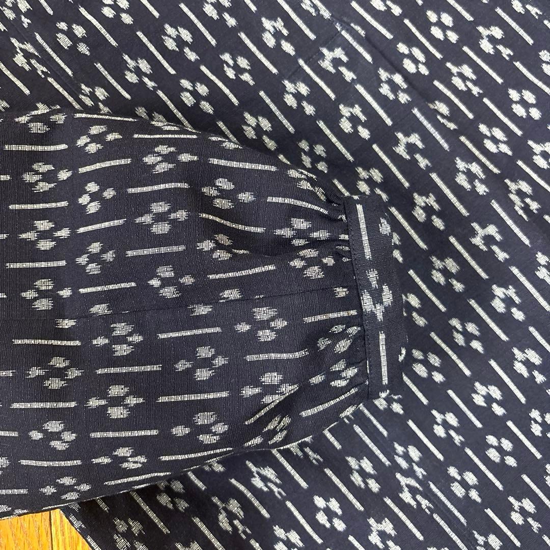 着物リメイク　筑紫ゆうき　ロングワンピース(298)