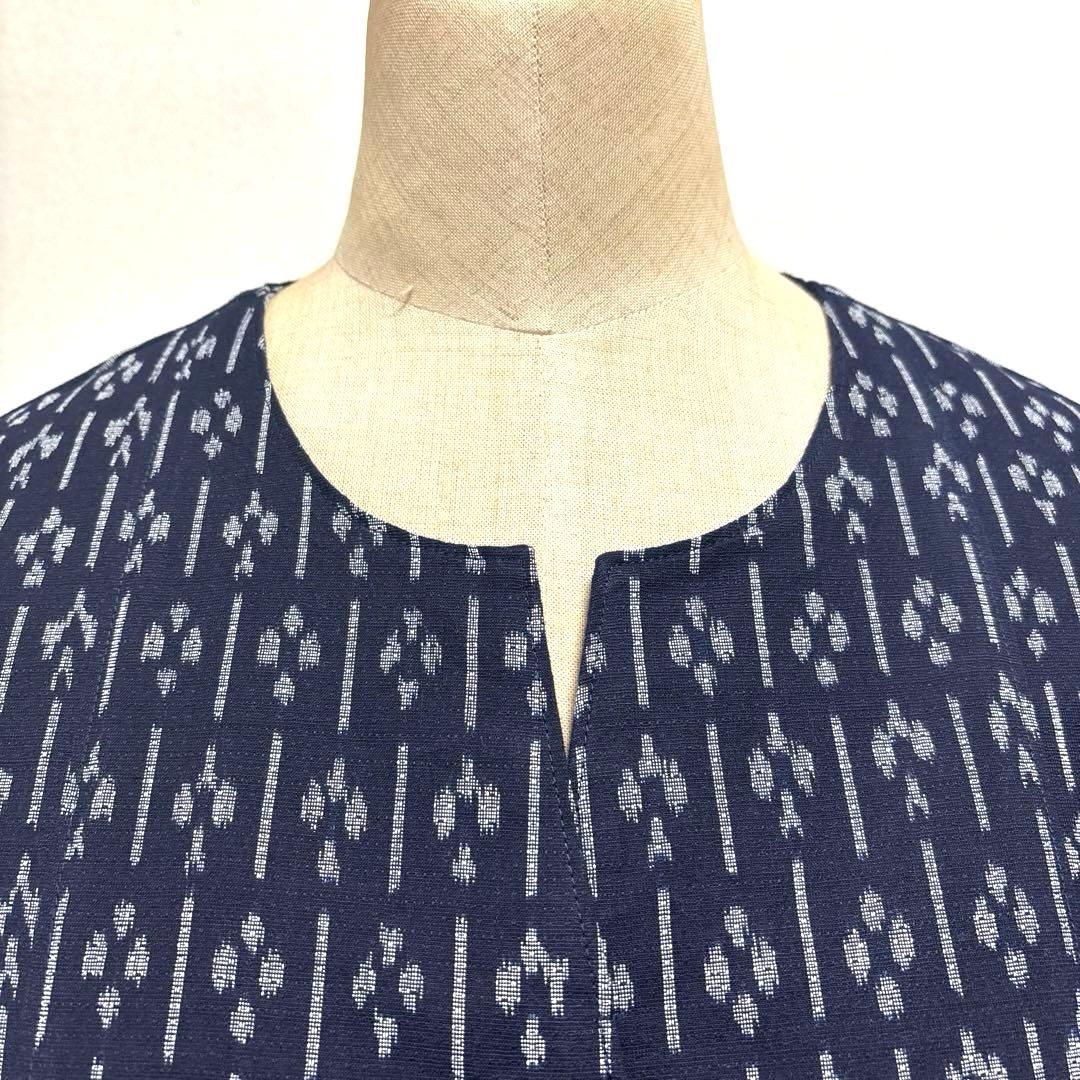 着物リメイク　筑紫ゆうき　ロングワンピース(298)