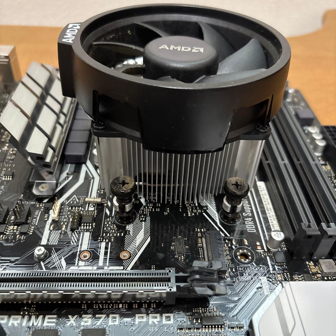 ASUS PRIME X370-PROマザーボードcpu ryzen5 1600