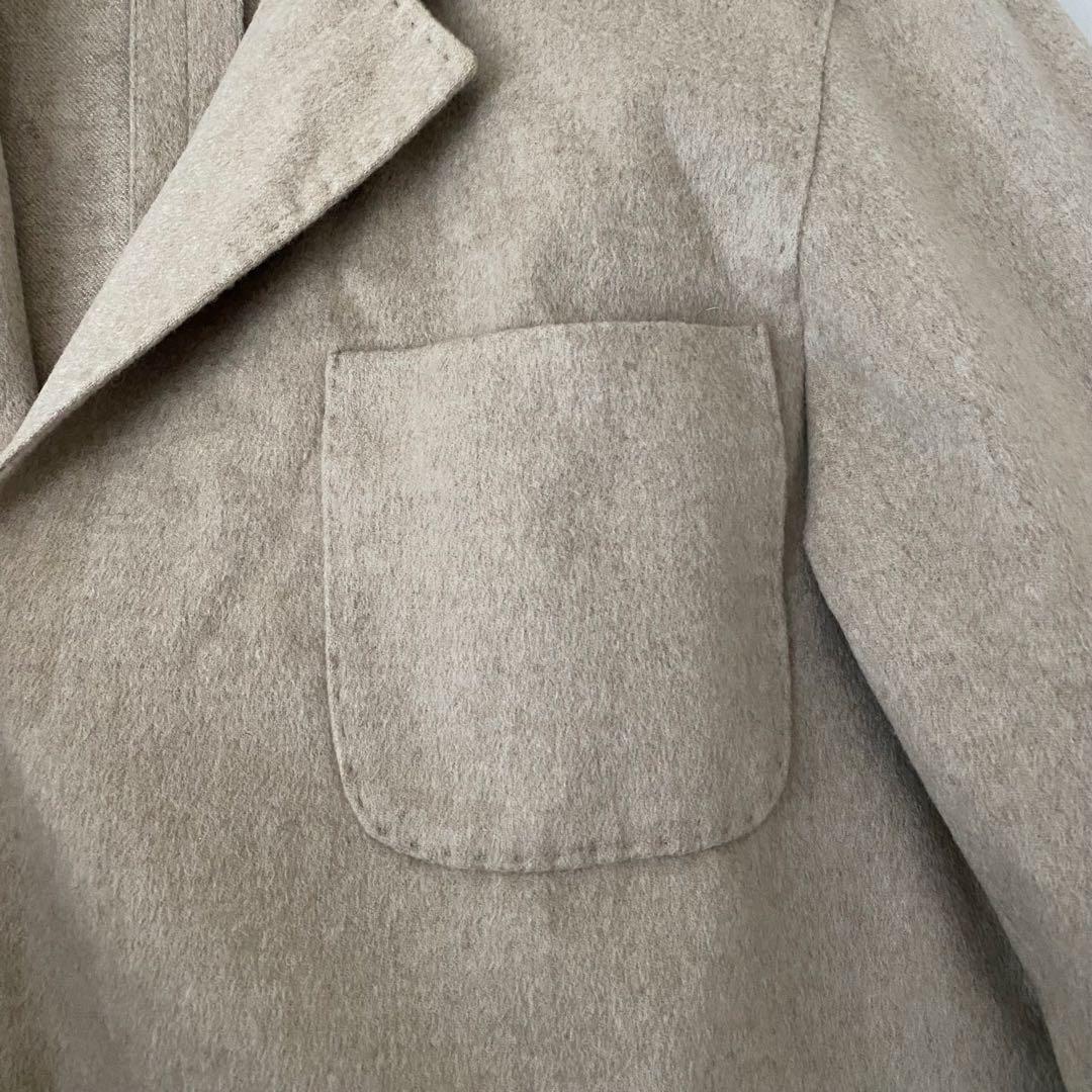 美品　MAX MARA ジャケット　カシミア100% 白タグ　ボタンレス