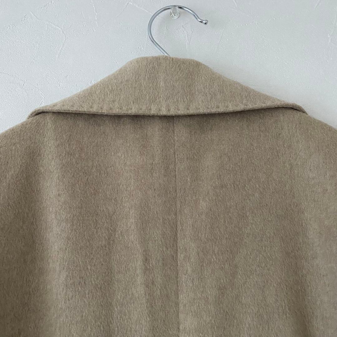 美品　MAX MARA ジャケット　カシミア100% 白タグ　ボタンレス