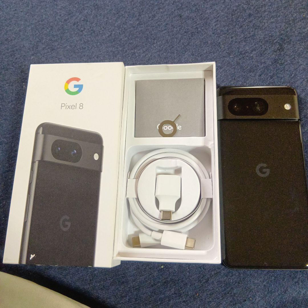 Google Pixel 8 本体 ブラック SIMフリー