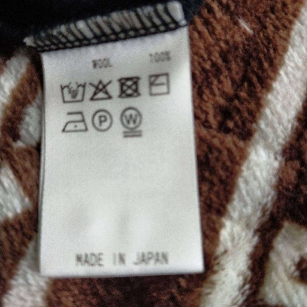 HAND ROOM ウォッシャブルウール ジャージーワンピース ブラック 黒 S