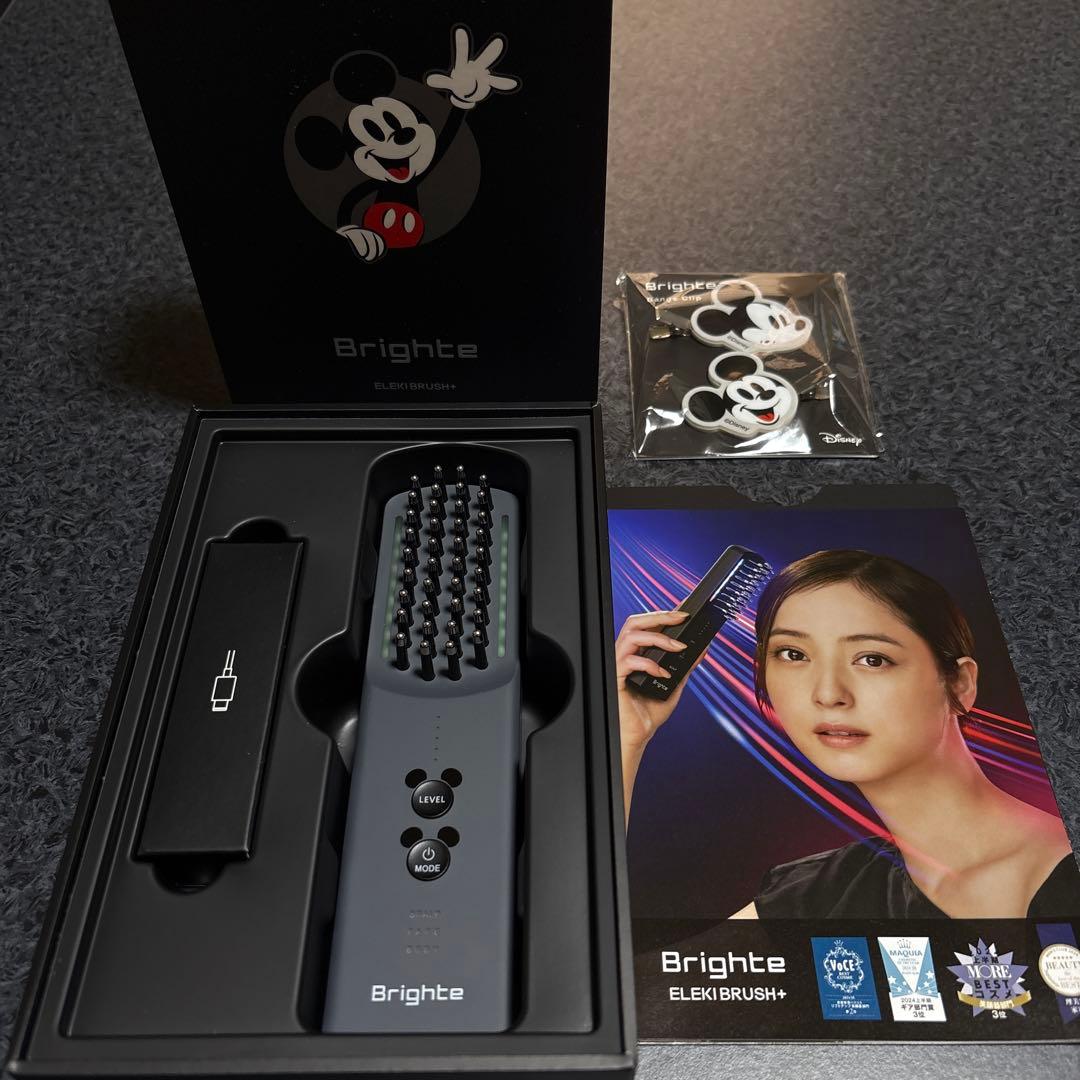 Brighte ＥＬＥＫIＢＲＵＳＨ＋ ミッキーマウス限定品とマスクとローション
