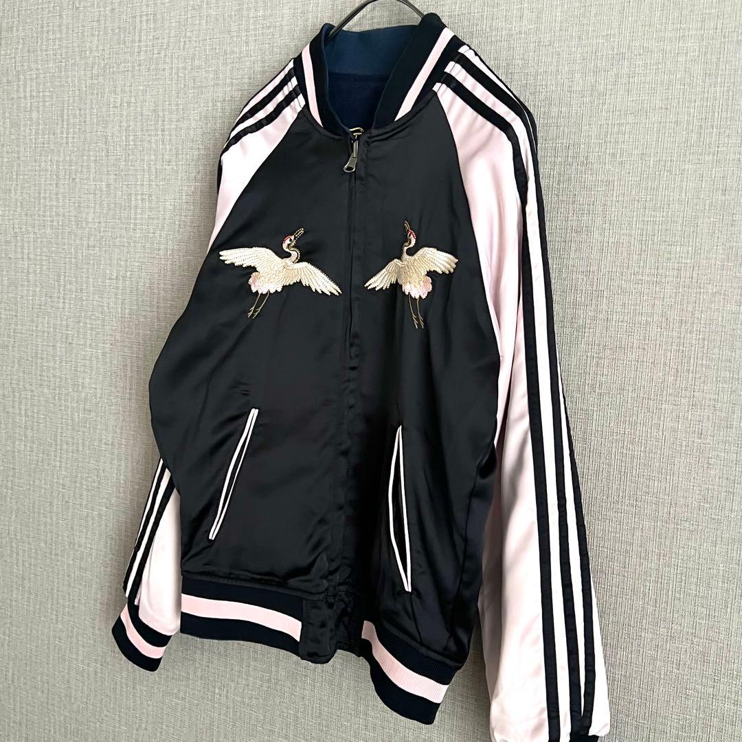 希少!! 美品!! adidas×Rita Ora リバーシブルスカジャン S