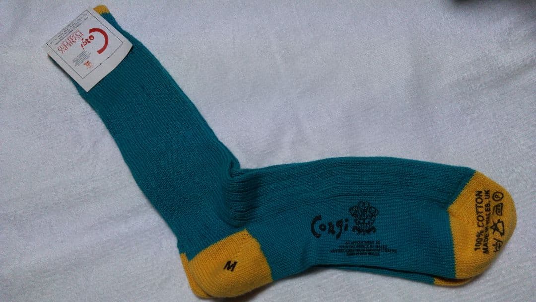 Corgi コーギ 靴下 ソックス 3色 3足セット UK 英国製 Mサイズ