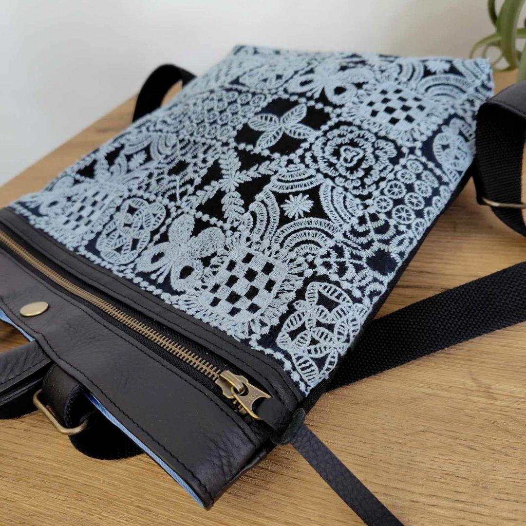 ミナペルホネン/forest tileフォレストタイルグレイ/A４トート2Way