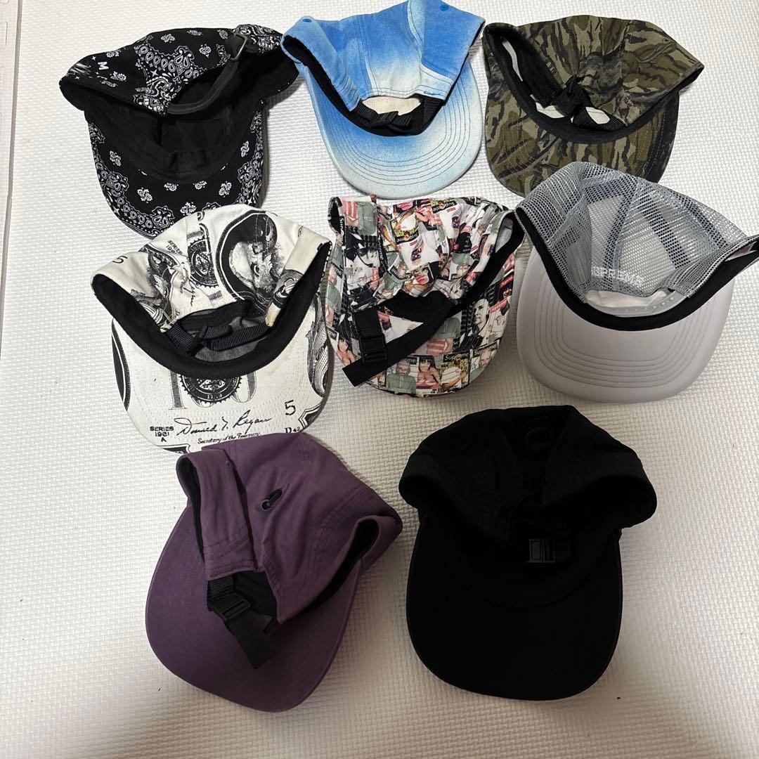 美品新品同様supreme cap8点までめ売り box lngoボックスロゴ