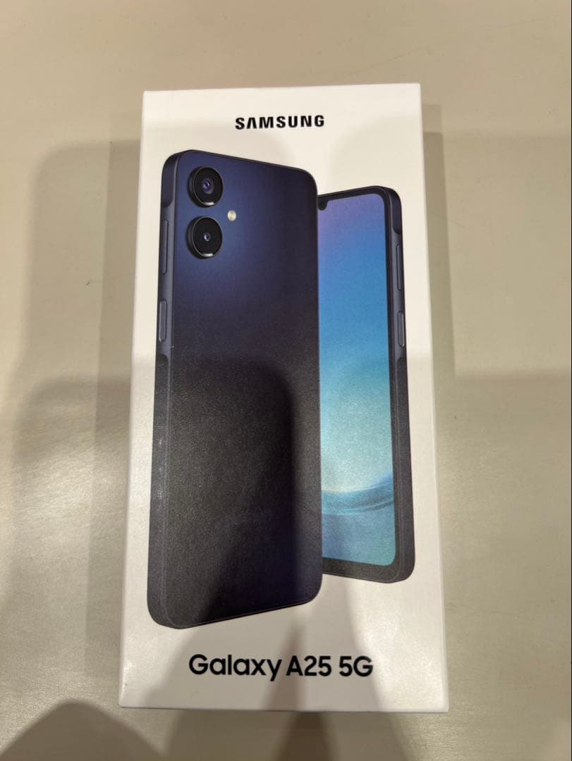 新品未使用品【UQ版】Samsung Galaxy A25 5G ブラック