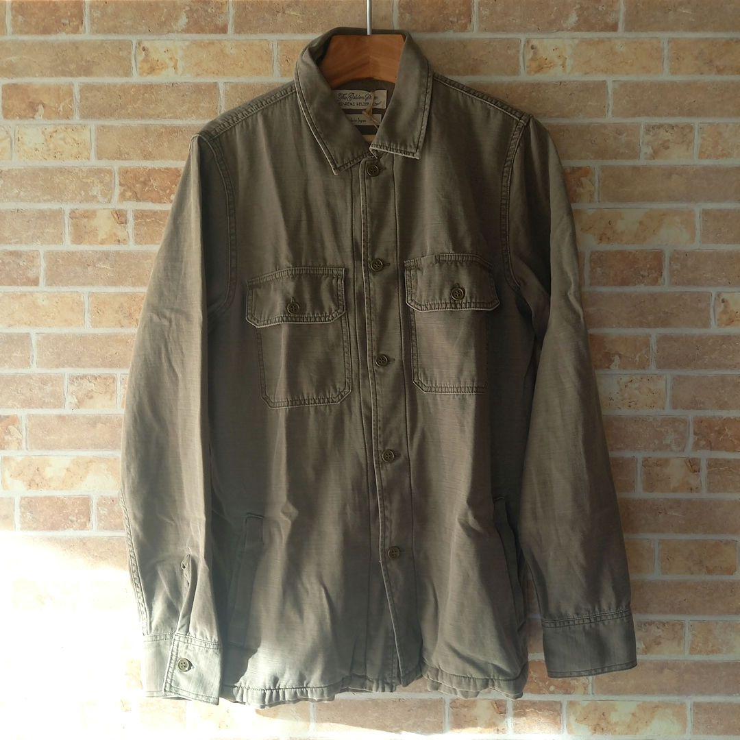 ⭐美品・タグ付き⭐レミレリーフ ミリタリーシャツ ジャケット sizeL カーキ
