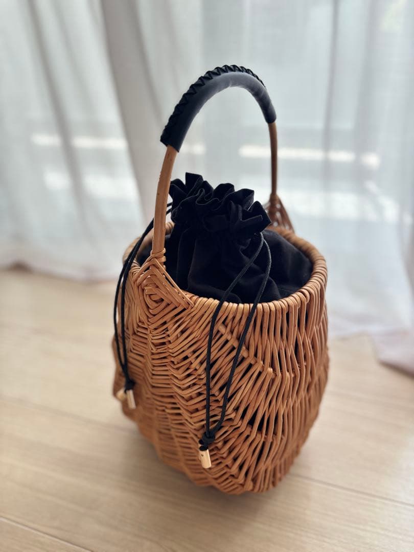 【美品】TSURU by MARIKO OIKAWA かごバッグ