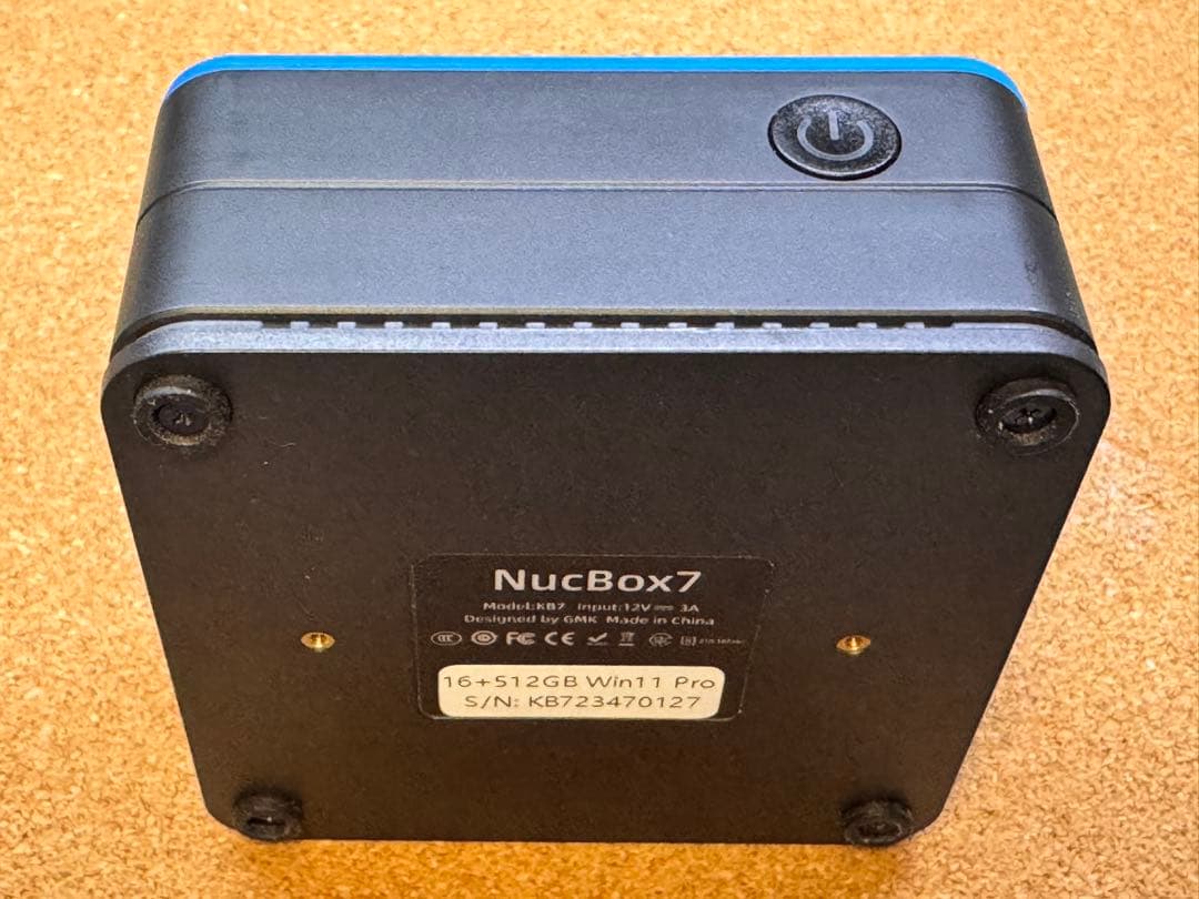 GNKtec NucBox KB7 ミニPC(N5006+16G +512G)