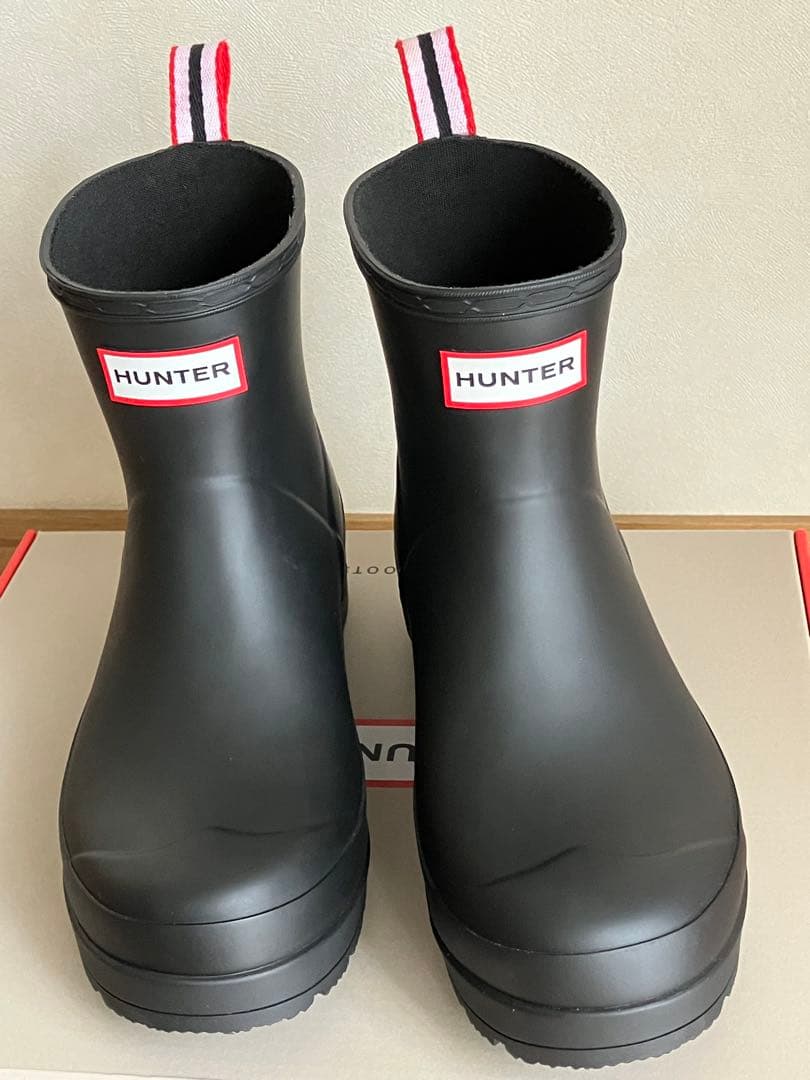 HUNTER レインブーツ オリジナル プレイショート レディース　24㎝