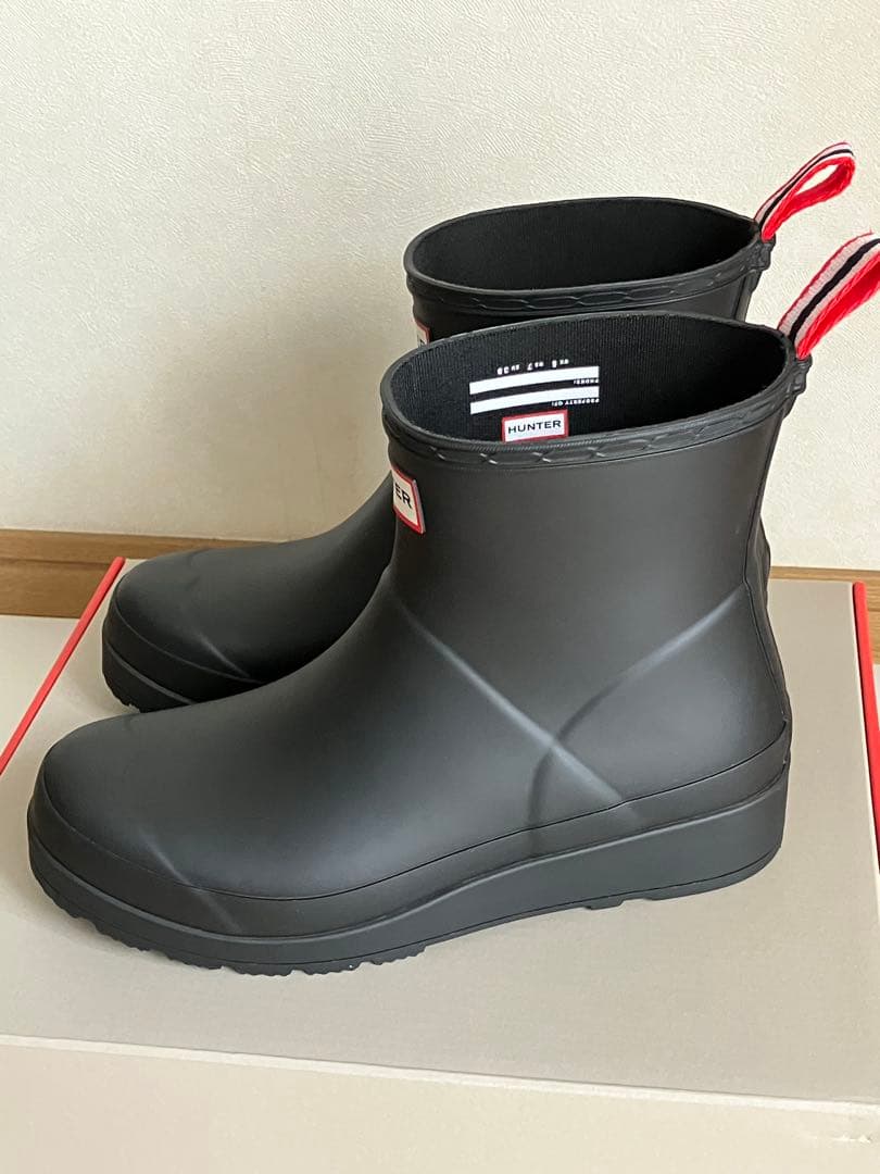 HUNTER レインブーツ オリジナル プレイショート レディース　24㎝