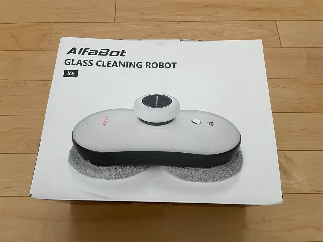窓拭きロボット　AlfaBot X6 年末大掃除