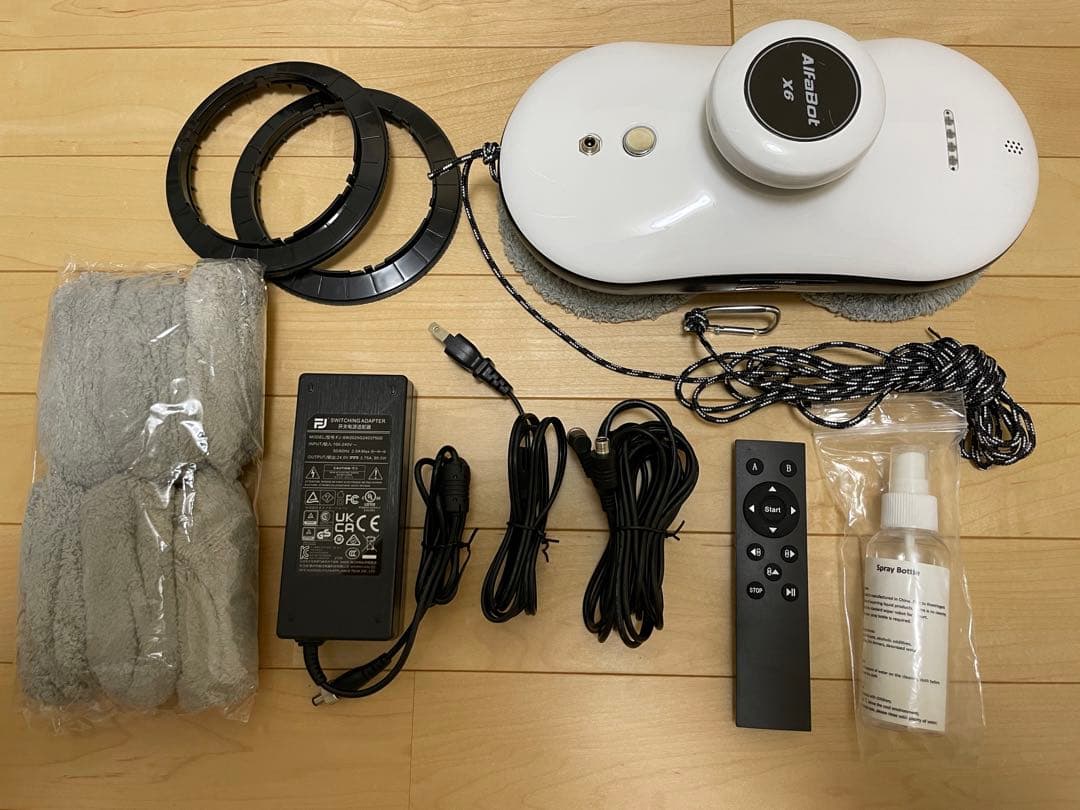 窓拭きロボット　AlfaBot X6 年末大掃除