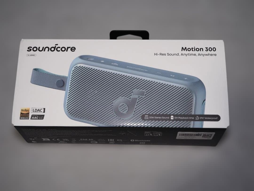 Anker Soundcore Motion 300 ブルー 防水 スピーカー