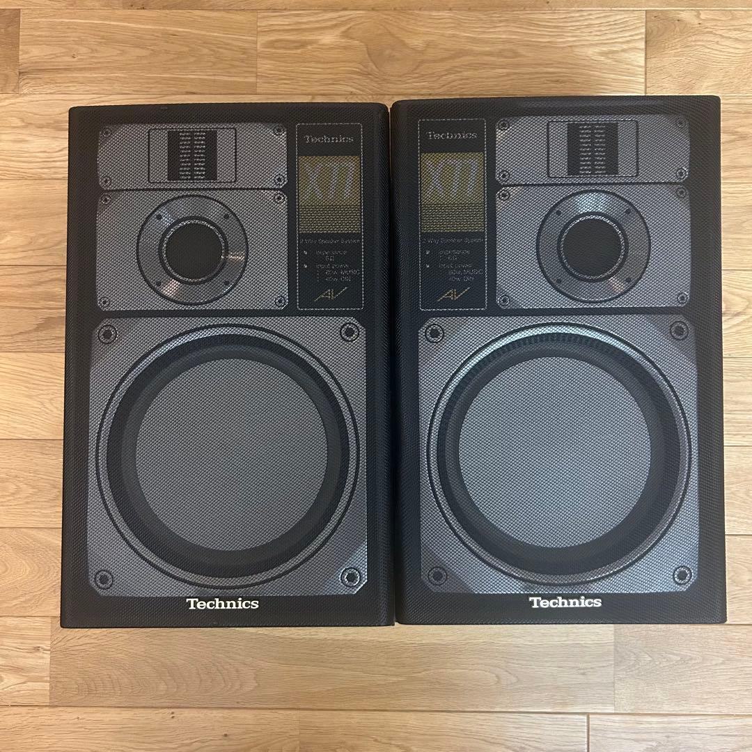 美品•完動品 Technics スピーカー SB-X77 正常