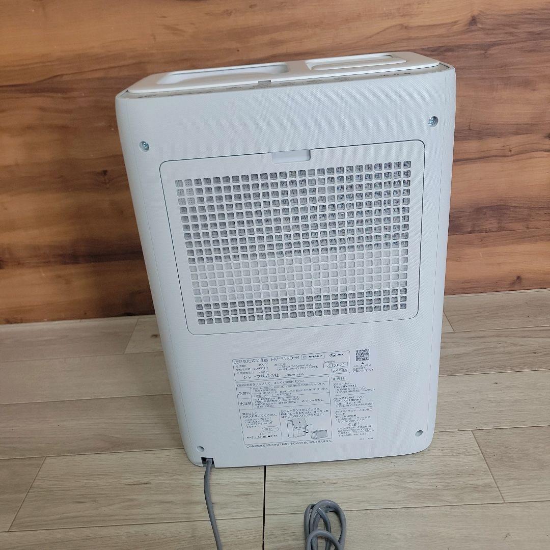 SHARP 加熱気化式加湿器 HV-R120-W ホワイト 2022年製