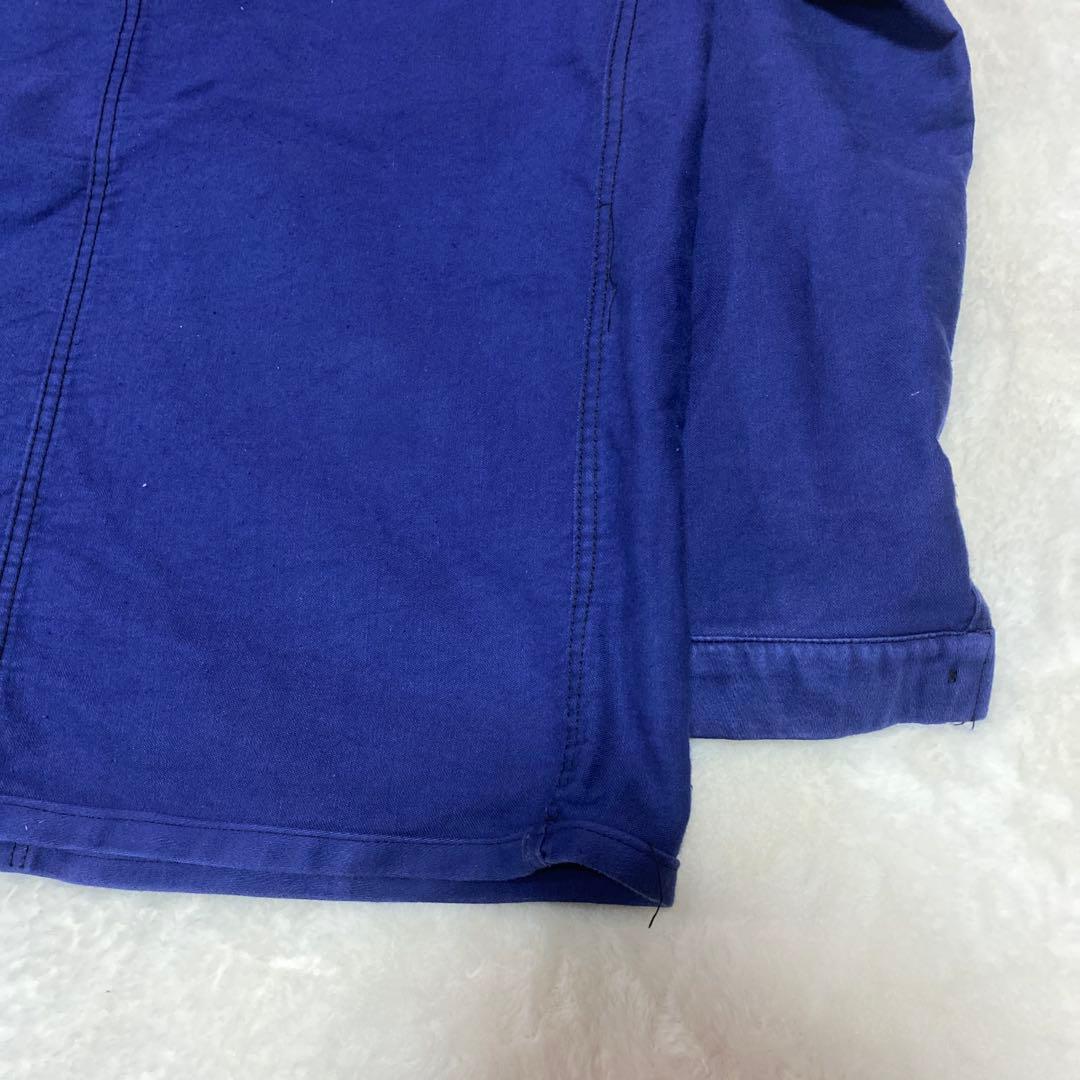 60s フレンチ モールスキンジャケット カバーオール 古着 ブランド不明