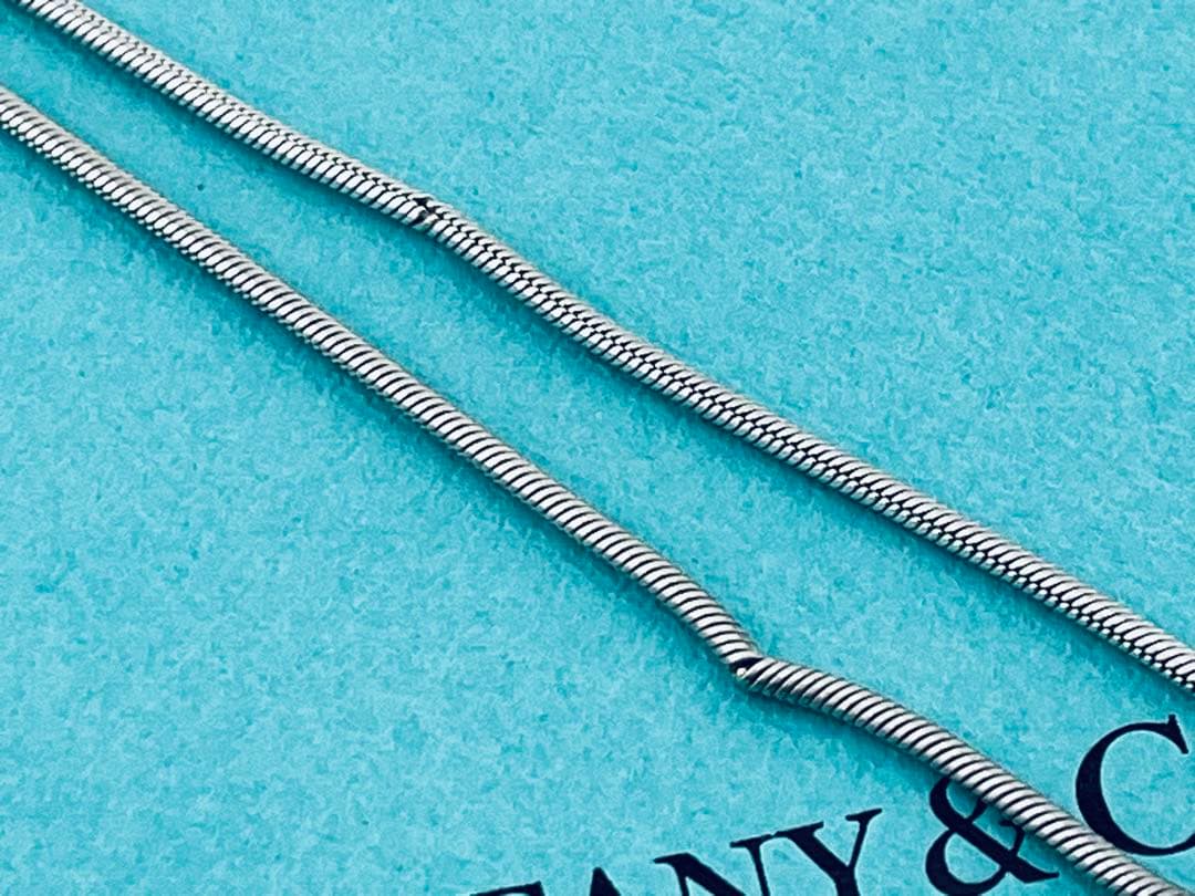 h969オールド　ティファニー　1999 スター　カットアウト　ネックレス925