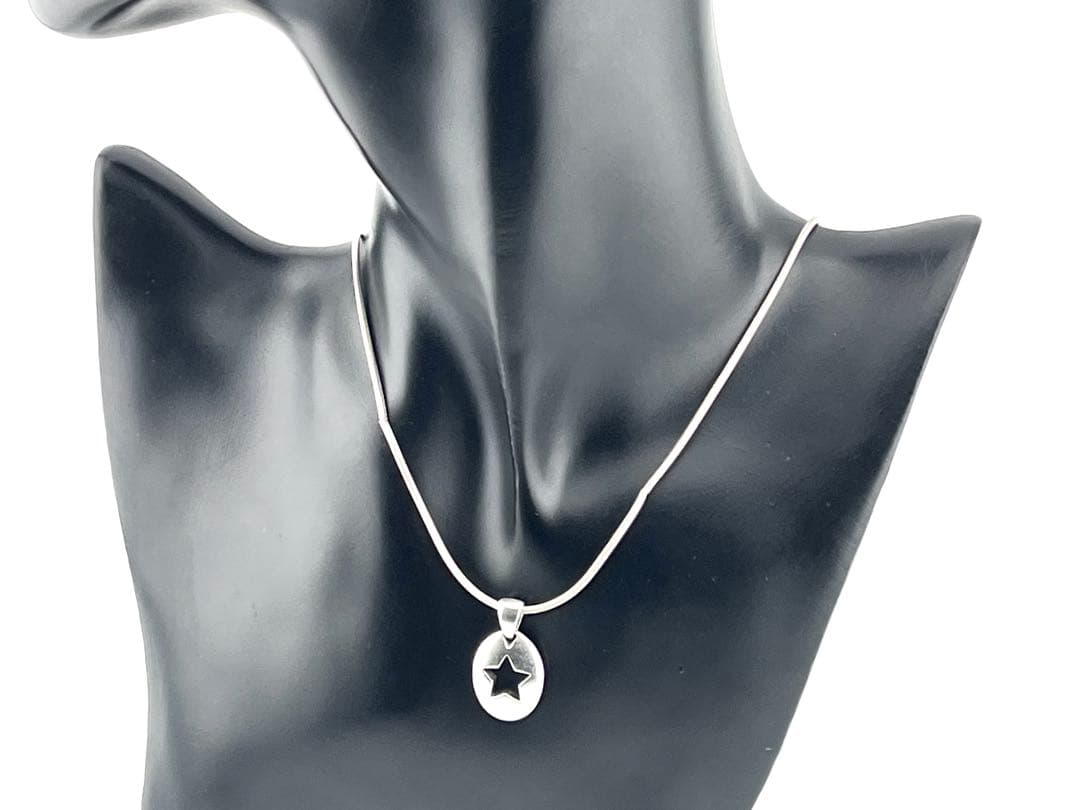 h969オールド　ティファニー　1999 スター　カットアウト　ネックレス925
