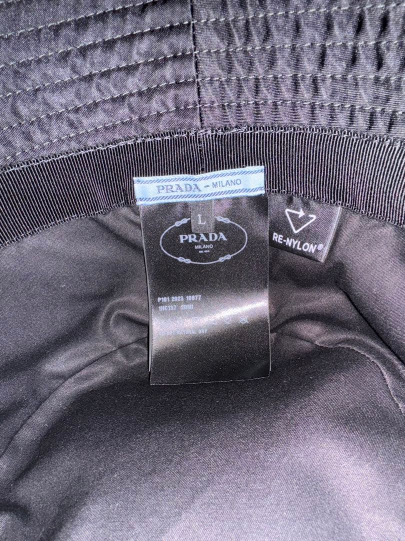 PRADA Re-Nylon バケットハット Lサイズ