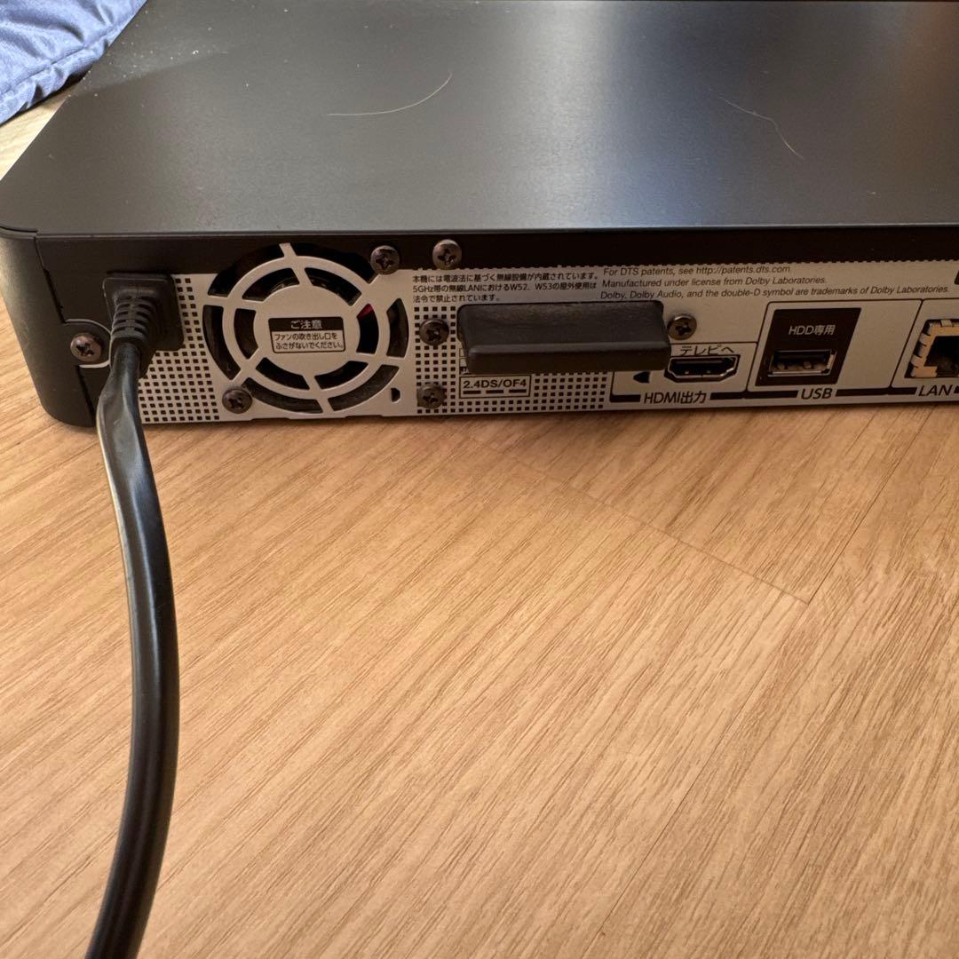 TOSHIBA 東芝HDD & ブルーレイレコーダー 形名:DBR-Z620